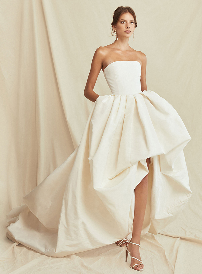 oscar de la renta wedding gown