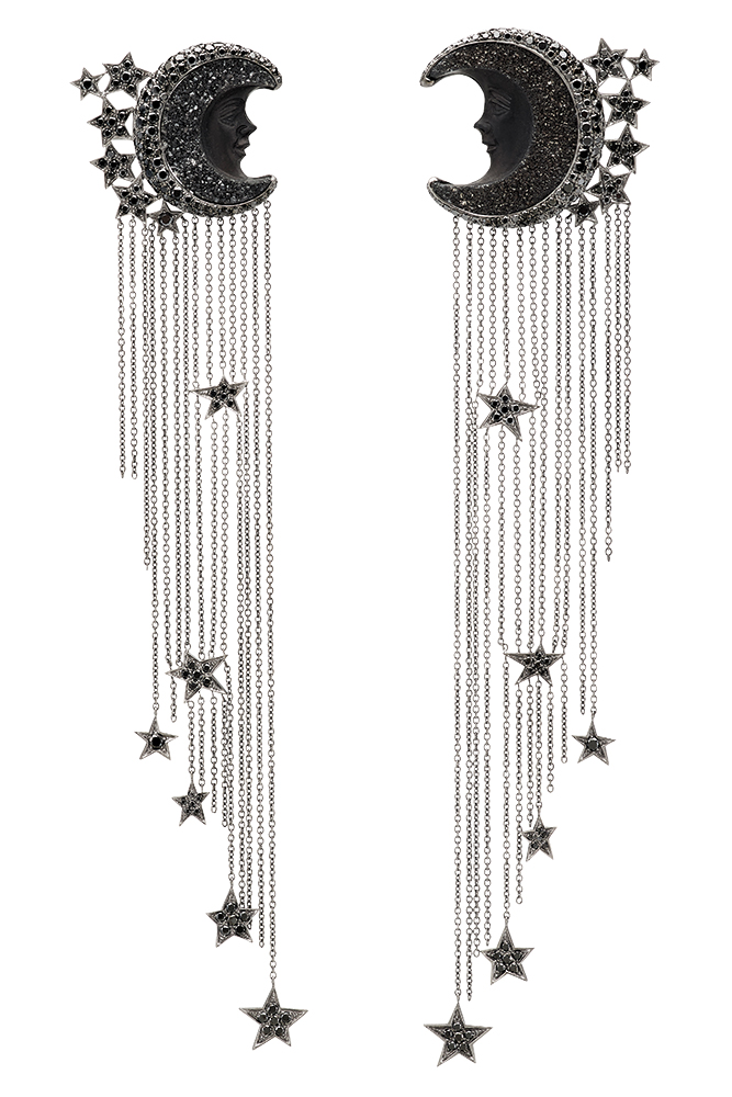 moon star earrings