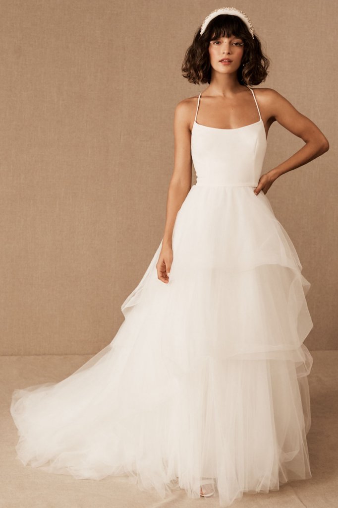 bhldn wedding gown