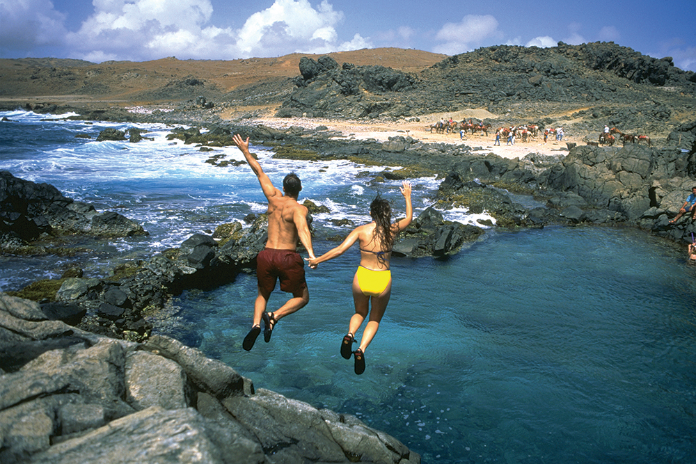 aruba natural pool