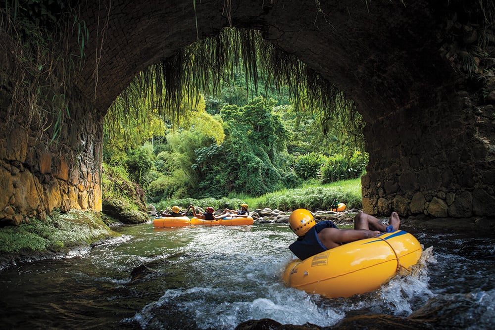 Grenada river tubing