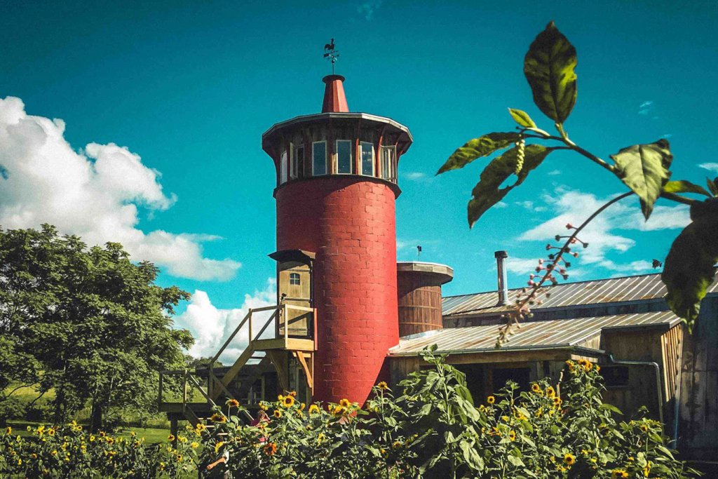 dream rock silo airbnb virginia