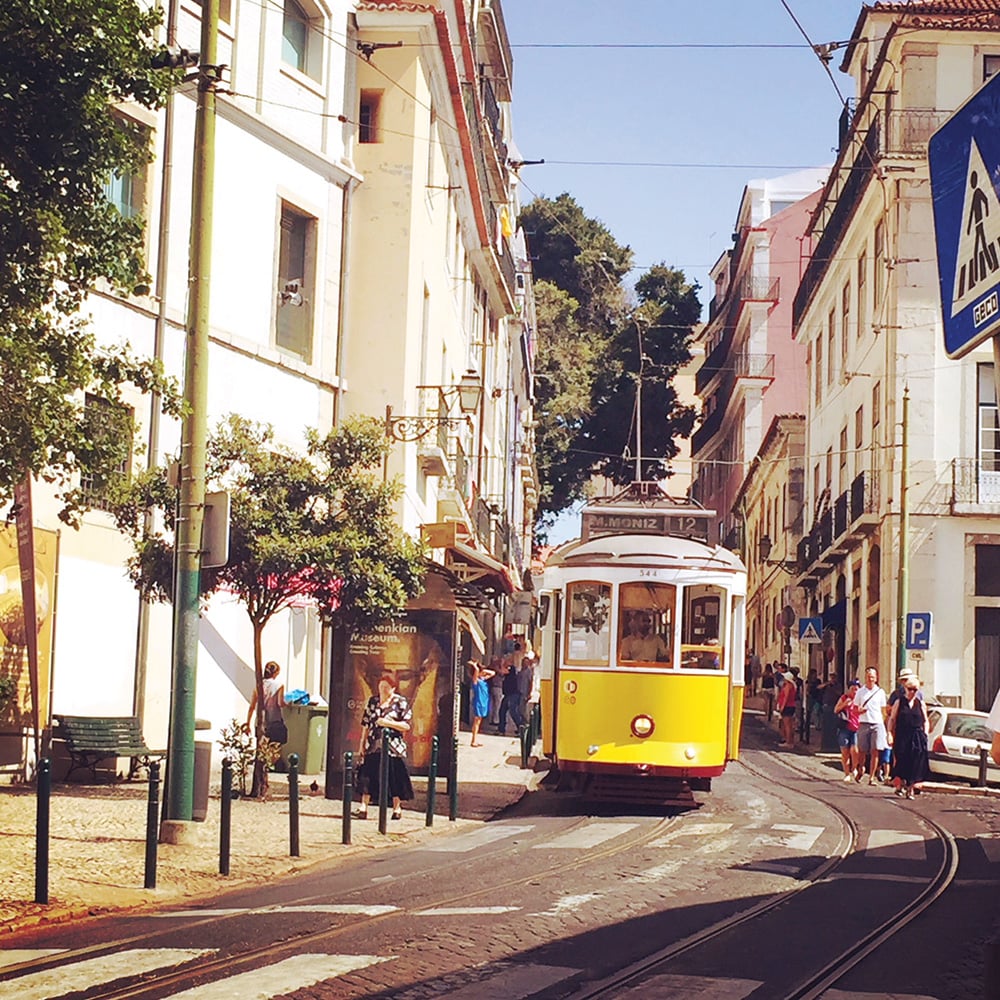 Classic trolly in Lisbon