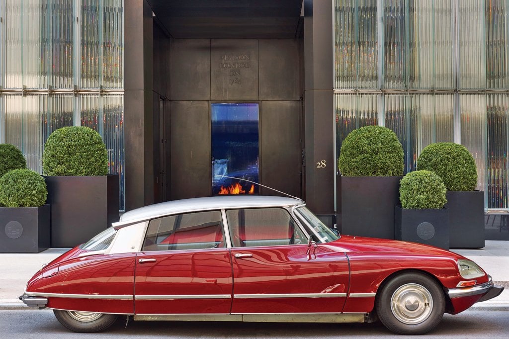 baccarat hotel car