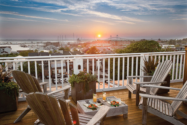 rooftop at the vanderbilt grace in newport