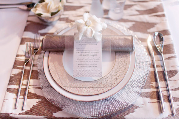 luxurious bridal shower tabletop ideas