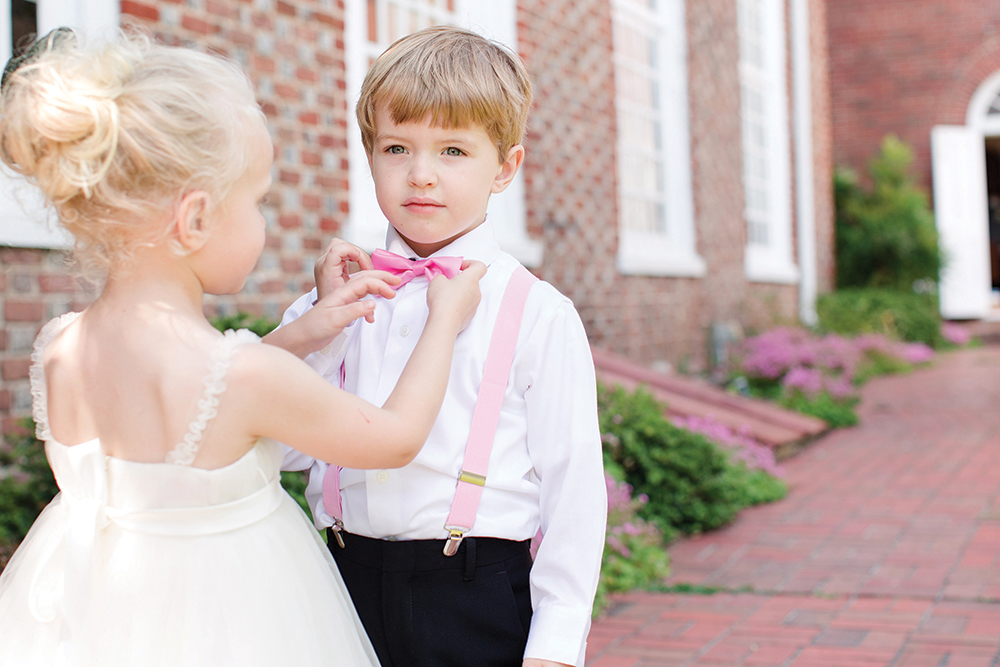 flower girl and ring bearer