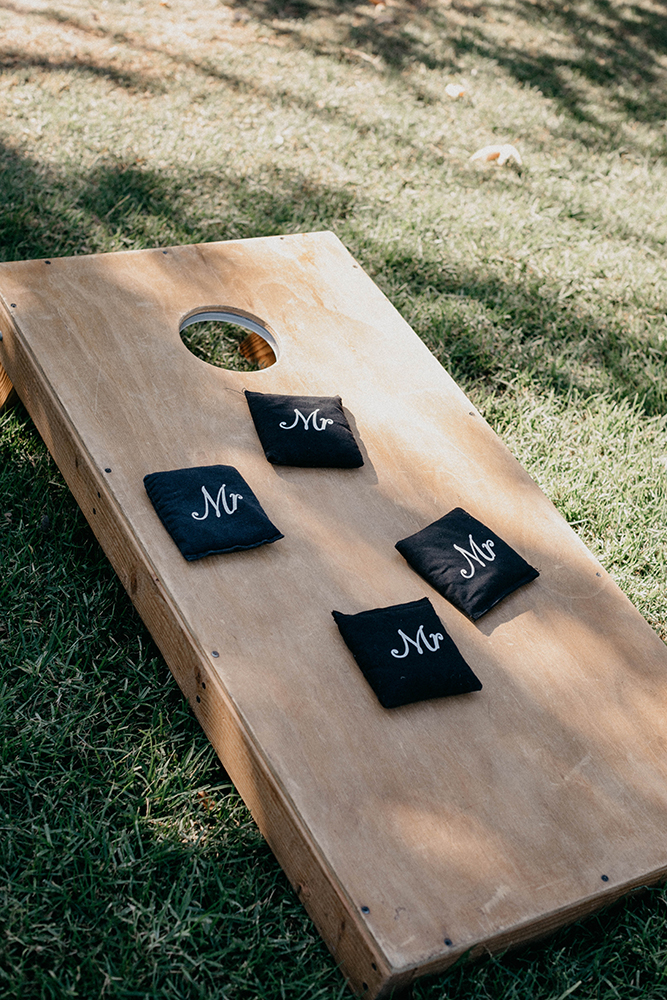 wedding corn hole