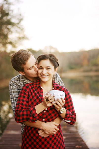 fall engagement shoot