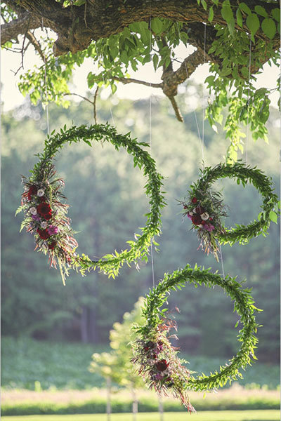 feather decoration for wedding