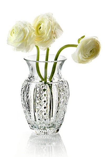 crystal vase