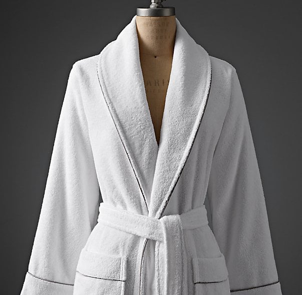 cotton bathrobe