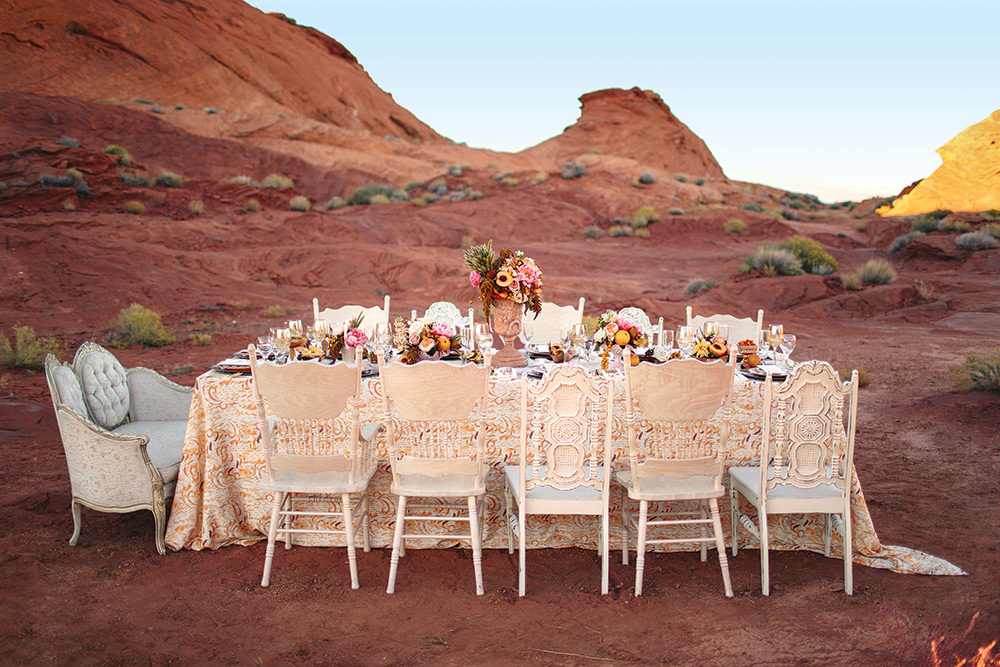 Desert wedding