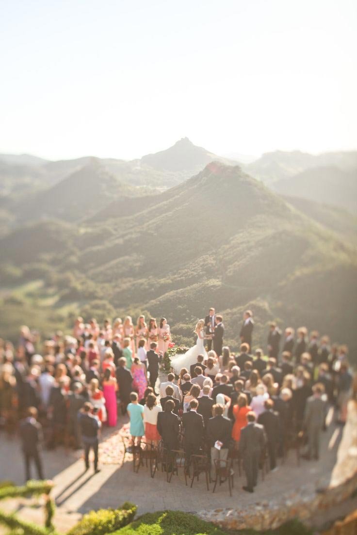 mountain wedding