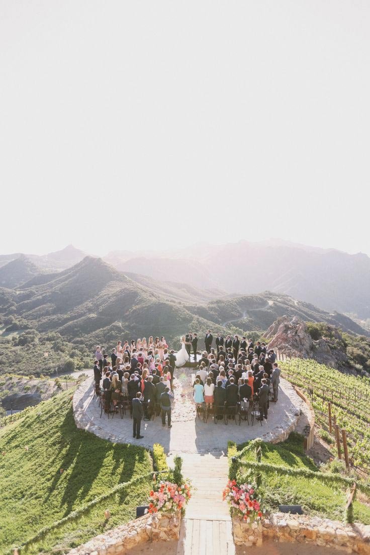 mountain wedding