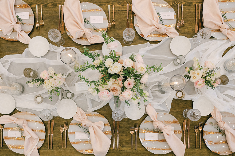 wedding place setting