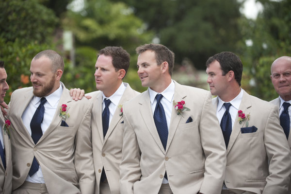 groom in tuxedo