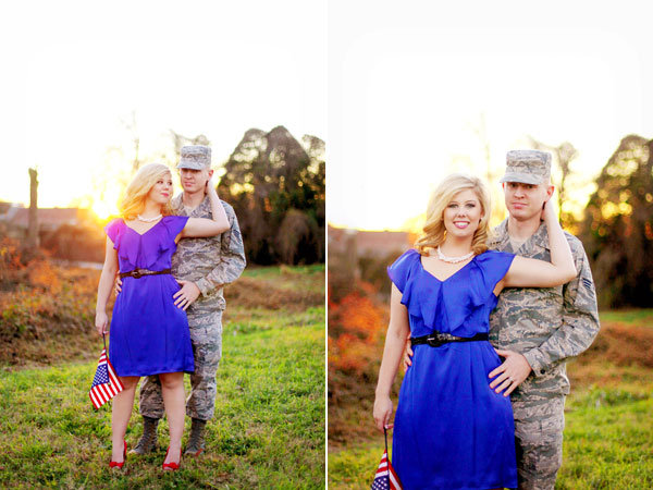 flag air force patriotic engagement photos