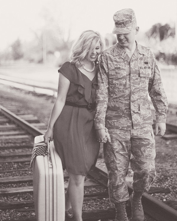 flag air force patriotic engagement photos