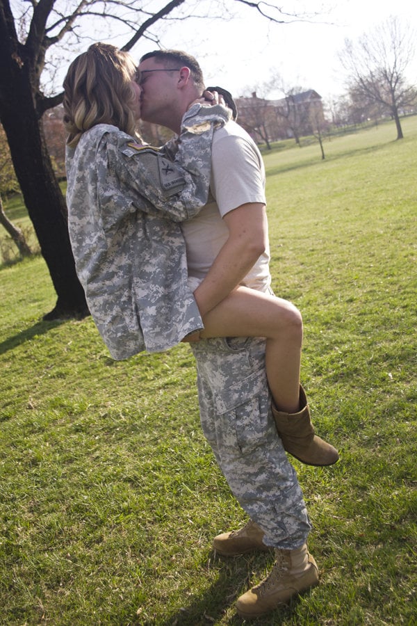 army soldier engagement photos