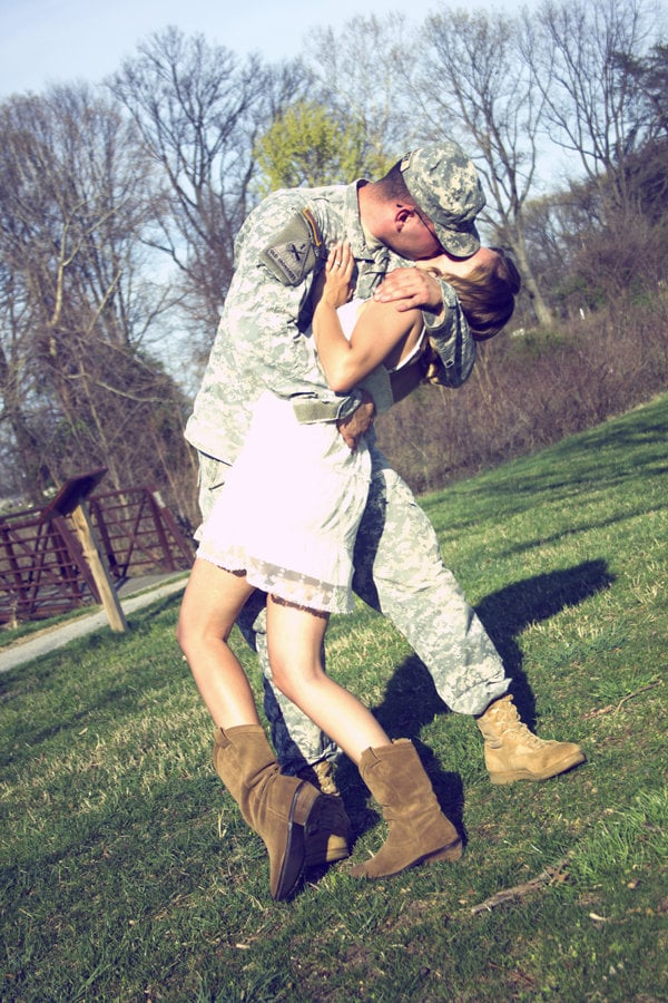 army soldier engagement photos