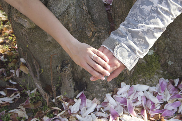 army soldier engagement photos