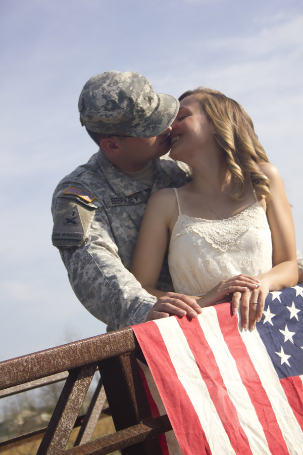 army soldier engagement photos