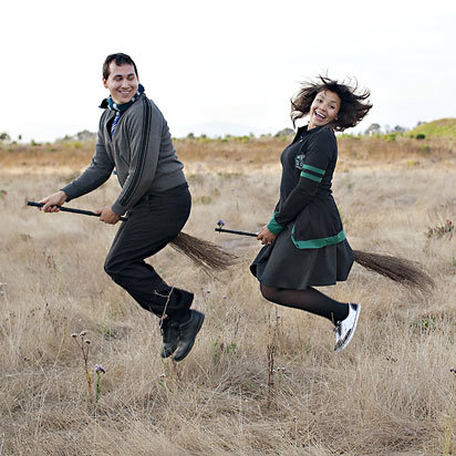 harry potter engagement photos