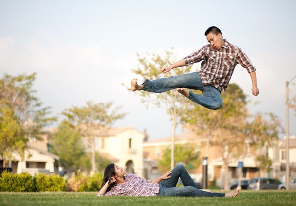 mr and mrs smith engagement photos