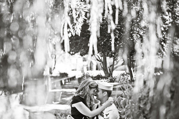 navy sailor engagement photos