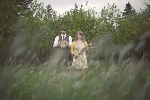 skeet shooting engagement photos