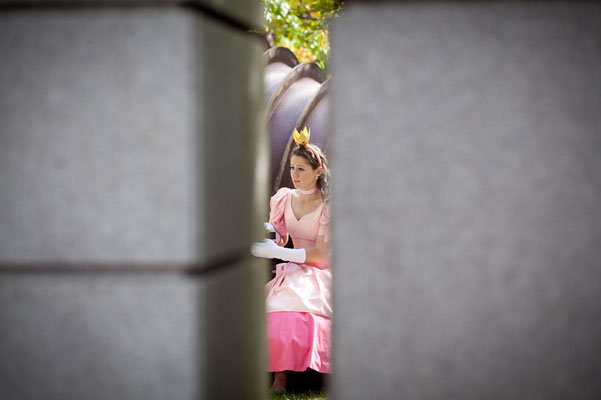 super mario bros engagement photos