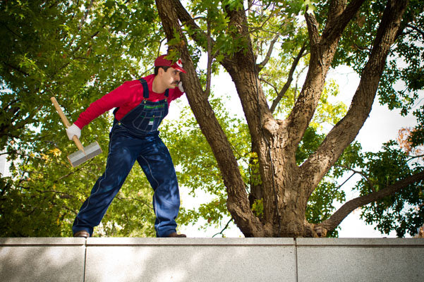 super mario bros engagement photos