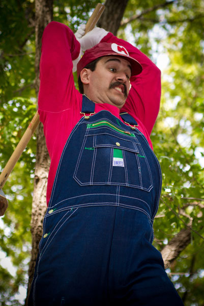 super mario bros engagement photos