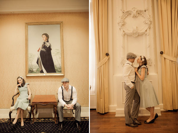 titanic theme engagement photos