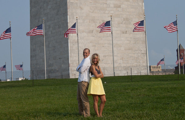 washington dc patriotic engagement photos