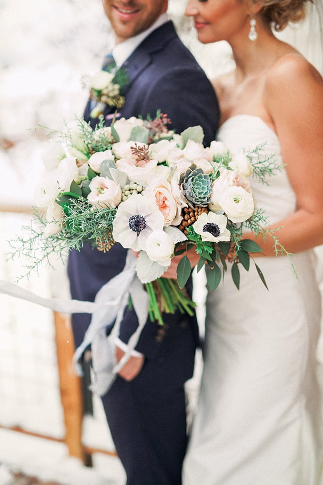 winter wedding flowers