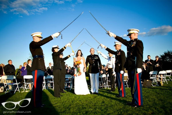 military wedding