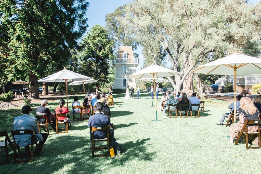 covid wedding pod seating