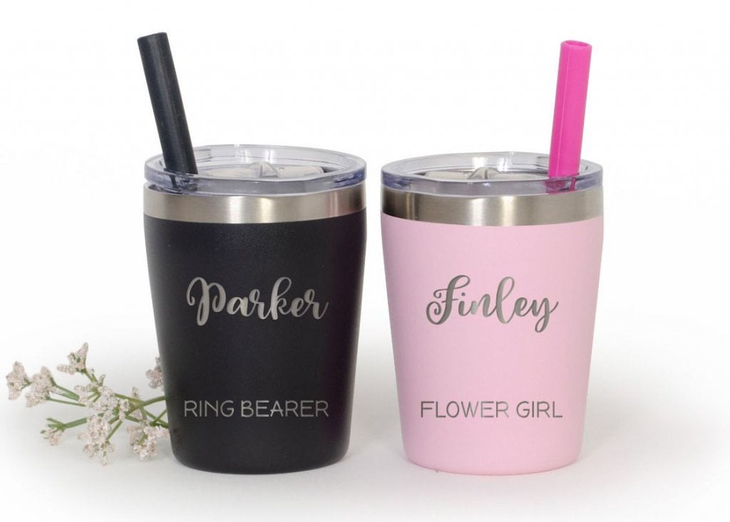 flower girl and ring bearer tumblers