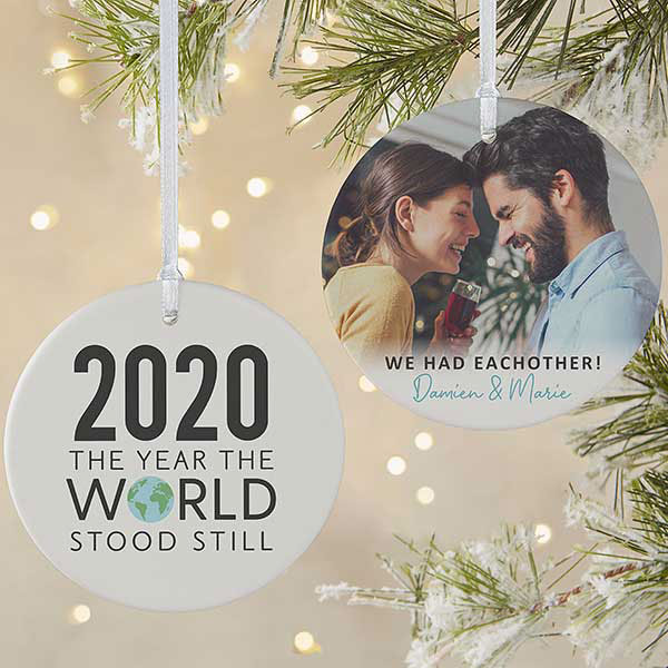 personalization mall custom 2020 couple ornament