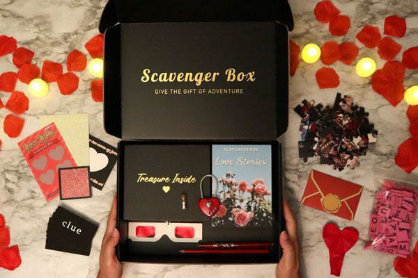 scavenger hunt box