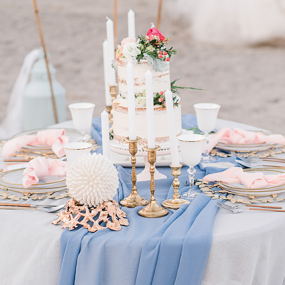 Wedding reception table