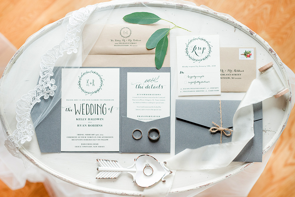 Wedding invitation suite