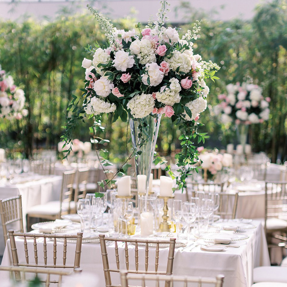 tall wedding centerpiece