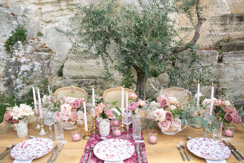 wedding reception table