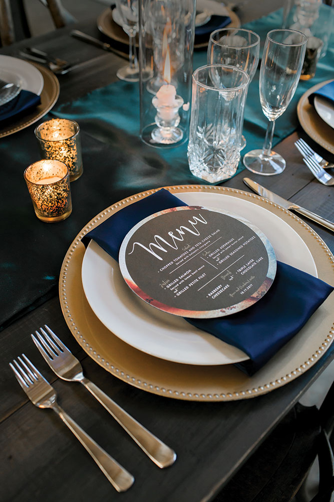 wedding place setting