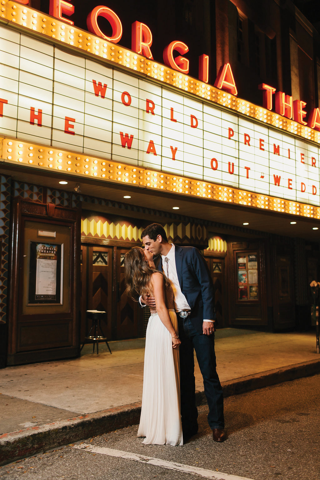 wedding at theater