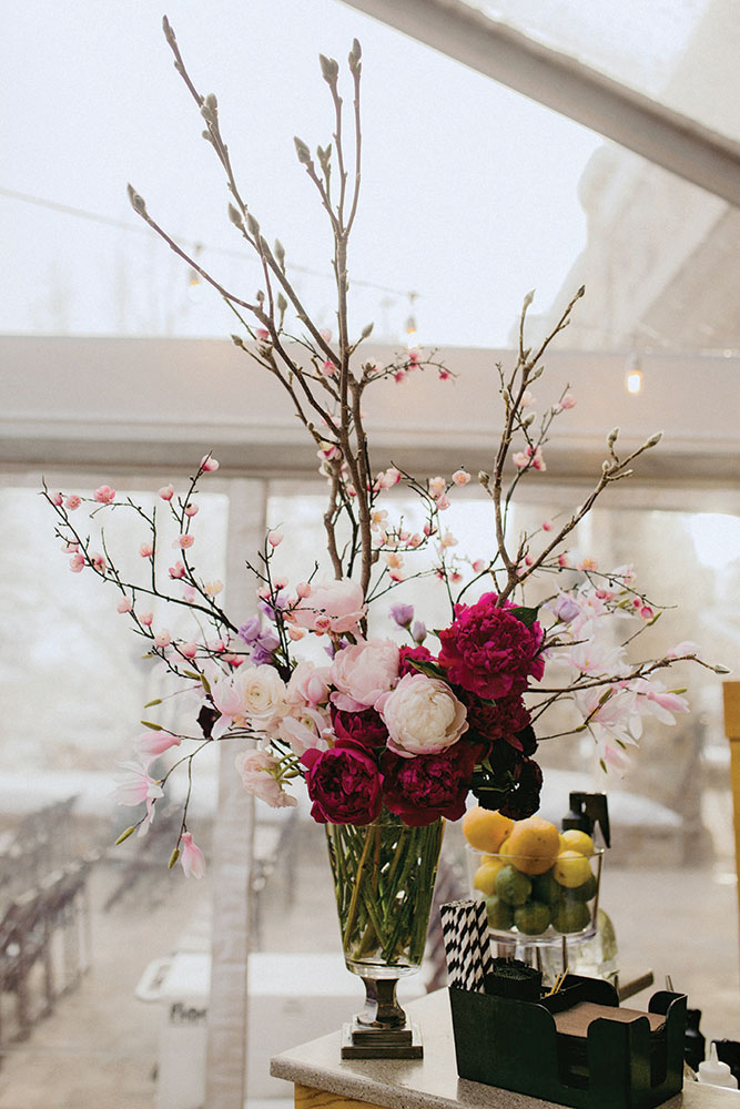 winter wedding flowers