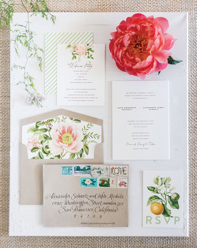 Spring Wedding Invitations